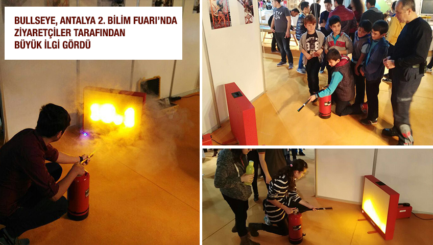 BULLSEYE, ANTALYA 2. BİLİM FUARI’NDA